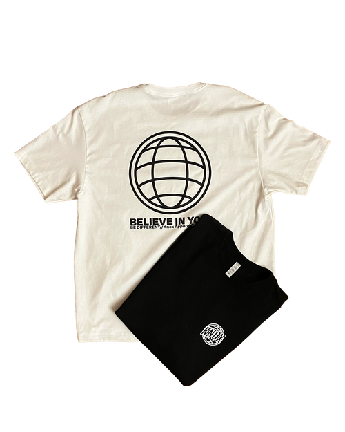 Oversized Circle Logo Tee
