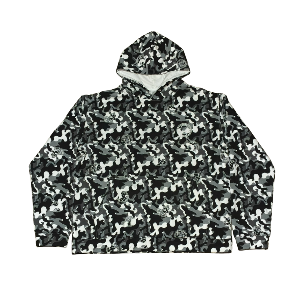 Monotone Camo Modular Hoodie (Pre-Order)