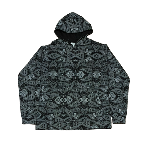 Black Paisley Modular Hoodie (Pre-Order)