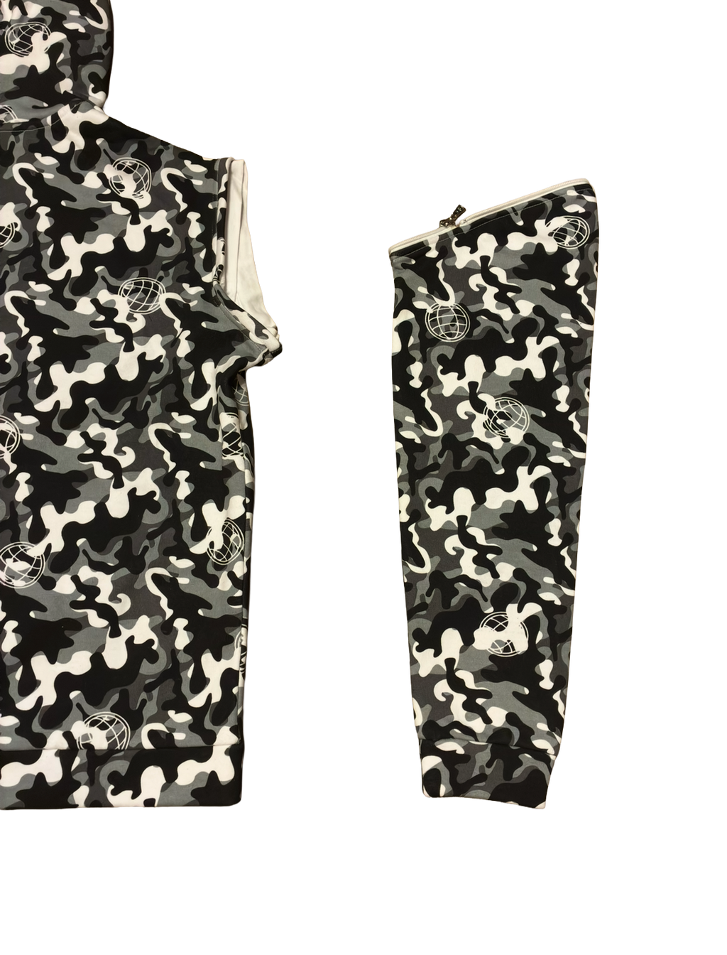Monotone Camo Modular Hoodie (Pre-Order)
