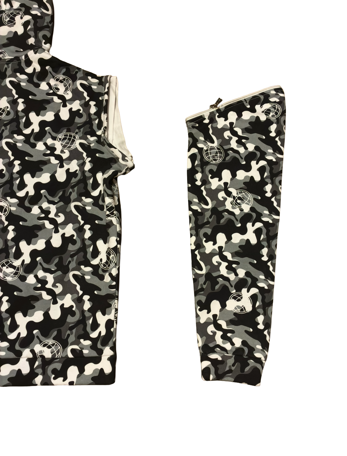 Monotone Camo Modular Hoodie (Pre-Order)
